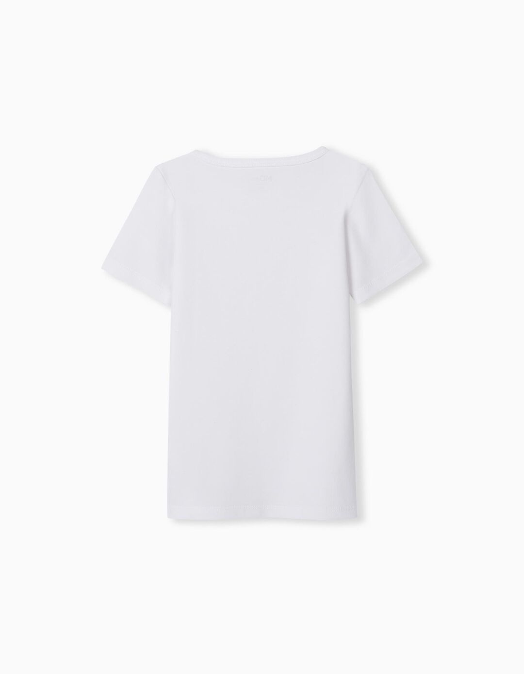 2 Underwear Short Sleeve T-shirts, Boys, White