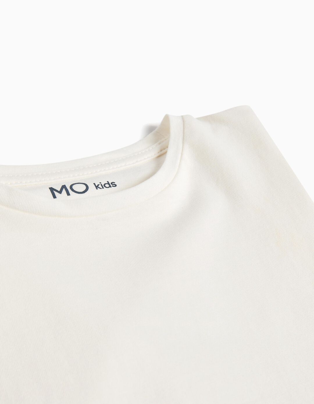 Long Sleeve T-shirt, Girl, Light Beige