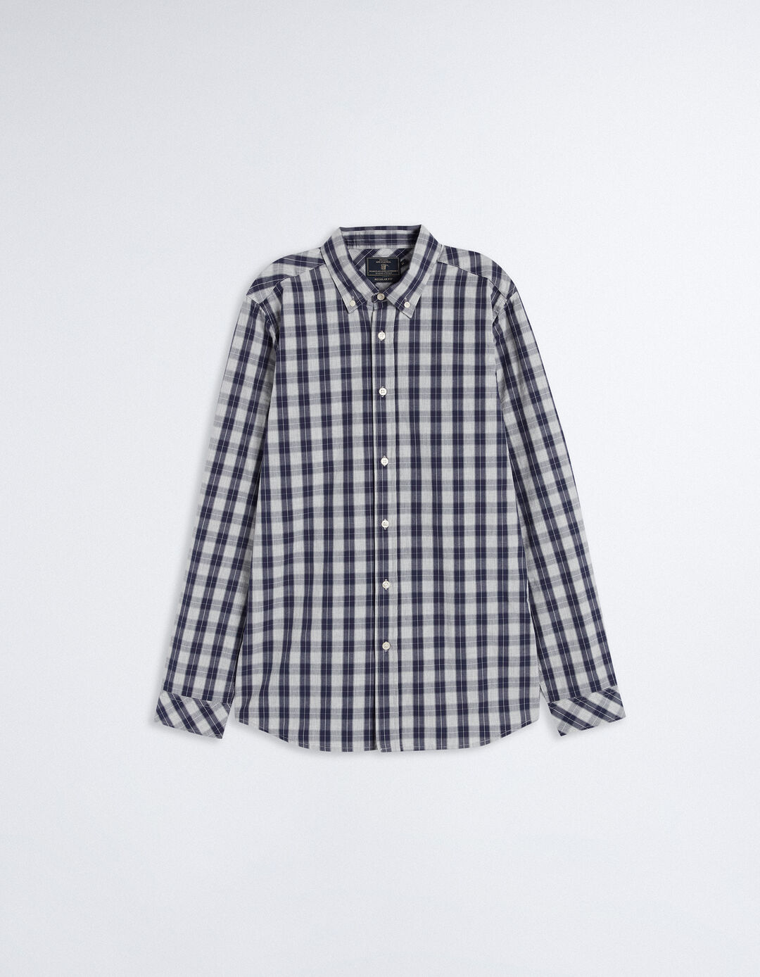 Checkered Long Sleeve Shirt, Men, Multiple colors