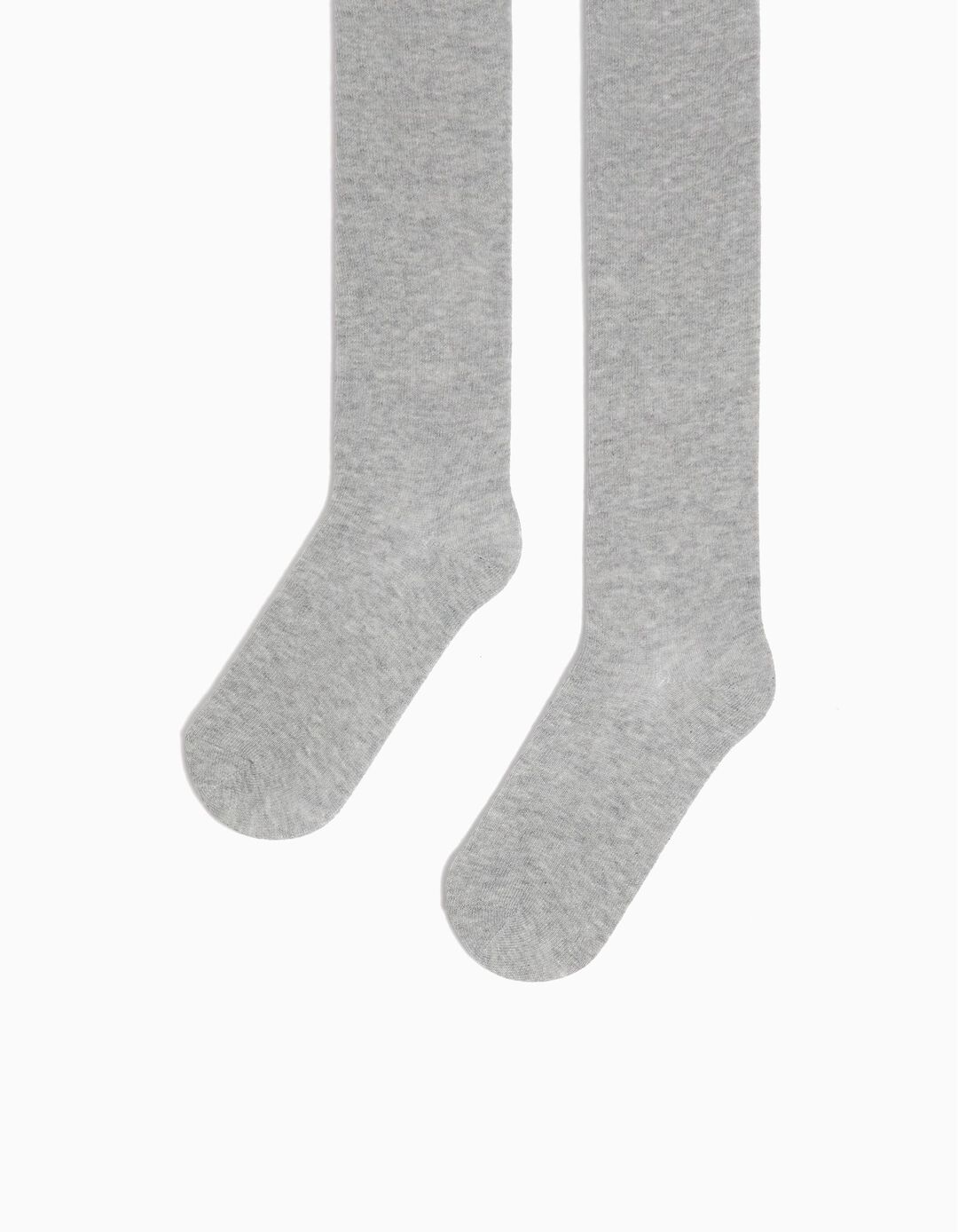 Pack 2 Pares de Collants, Menina, Cinzento