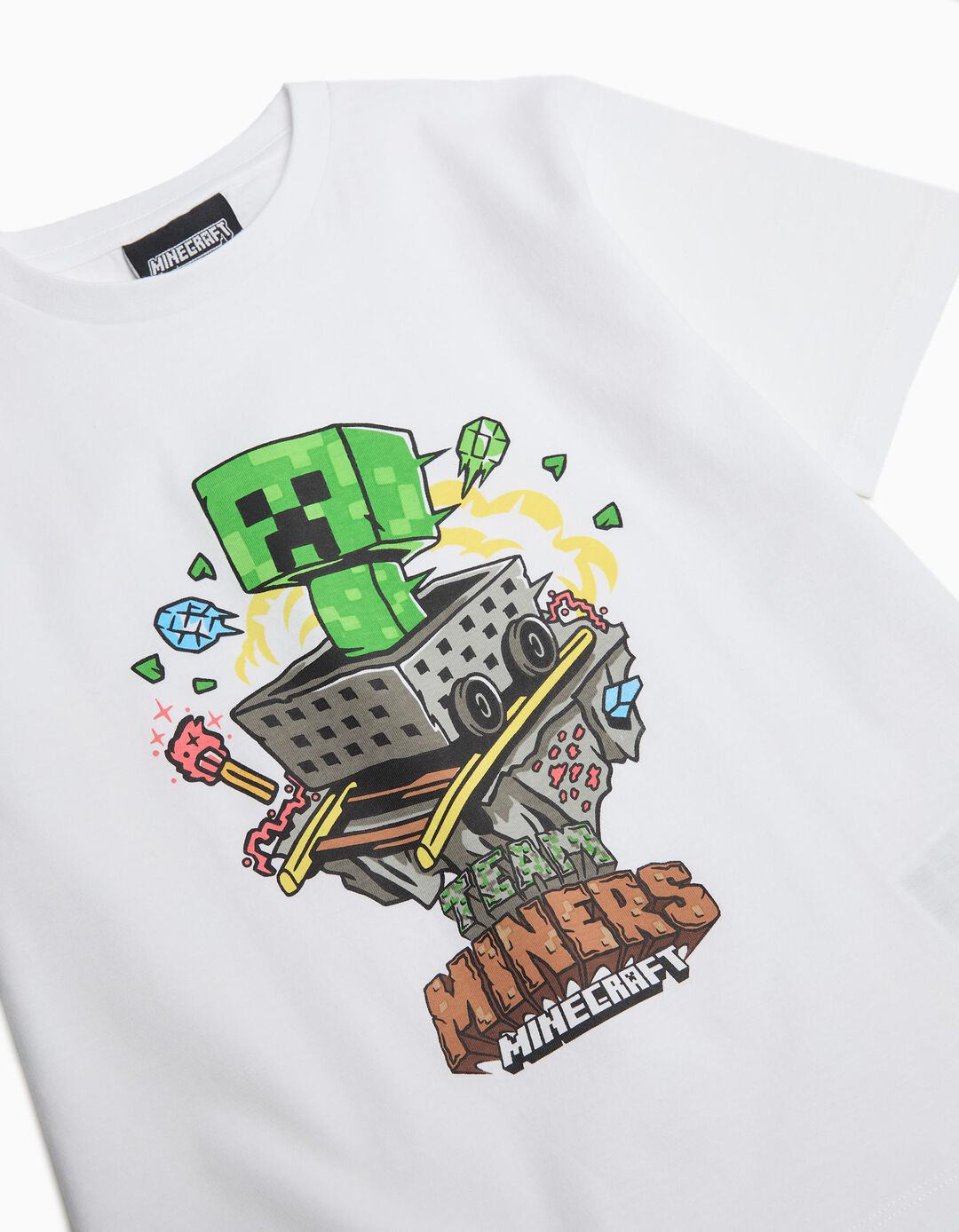 Pijama 'Minecraft', Menino, Branco