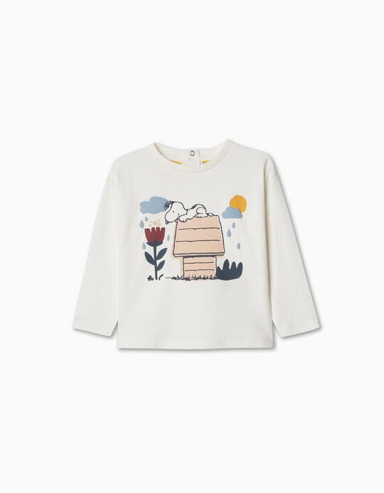 Comprar Online 'Snoopy' Long Sleeve T-shirt, White