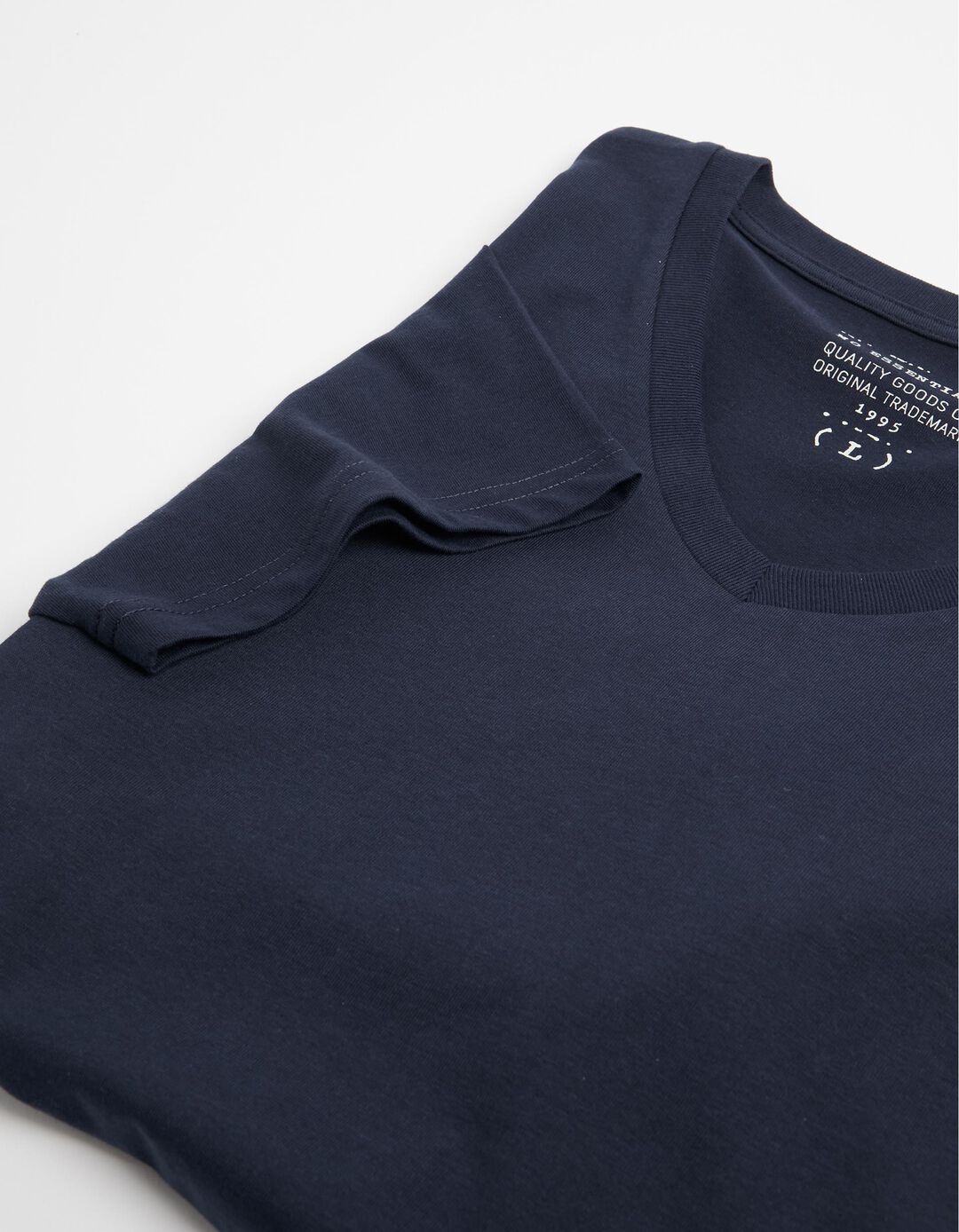 V-neck T-shirt, Men, Dark Blue