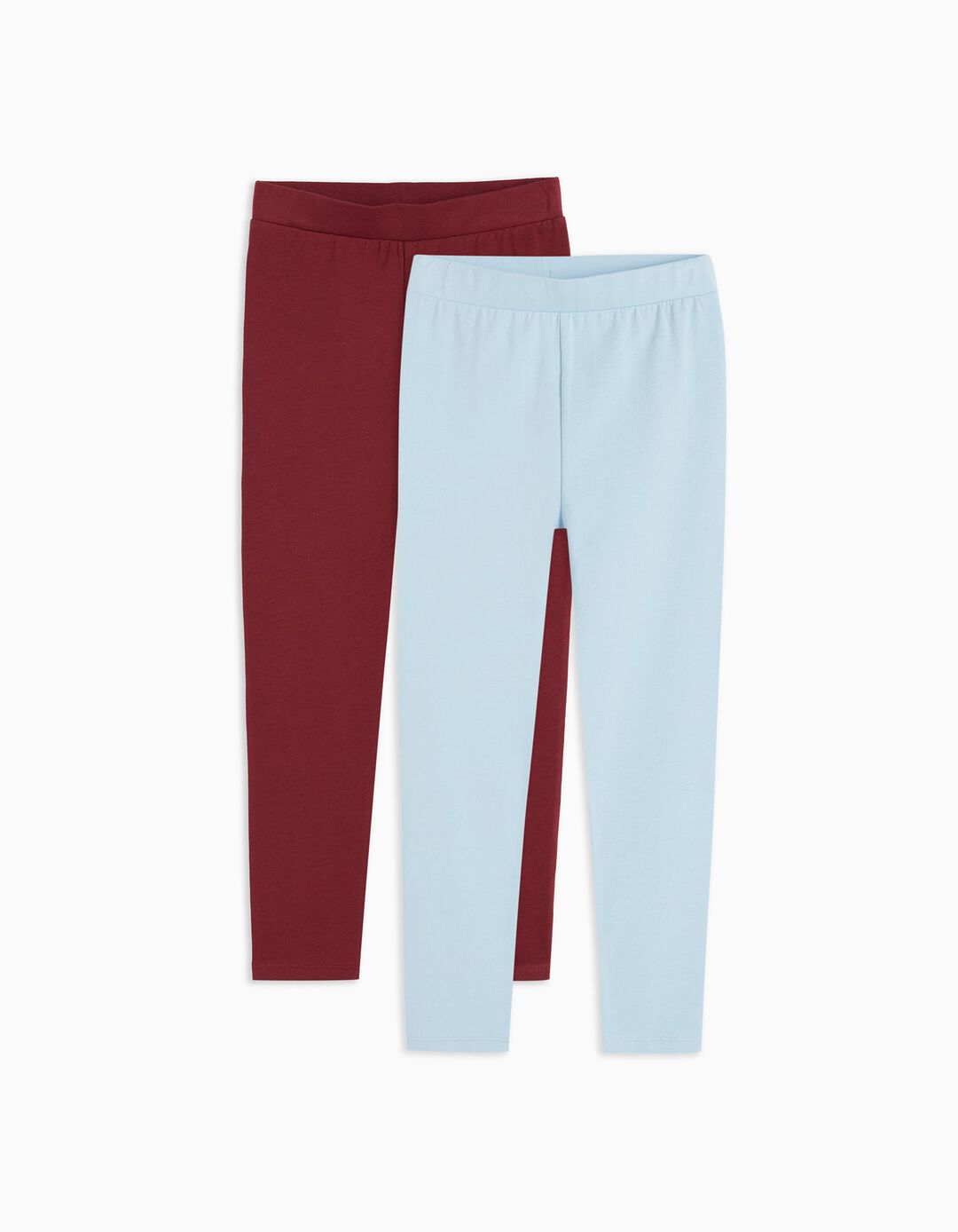 2 Leggings Pack, Girls, Multicolour
