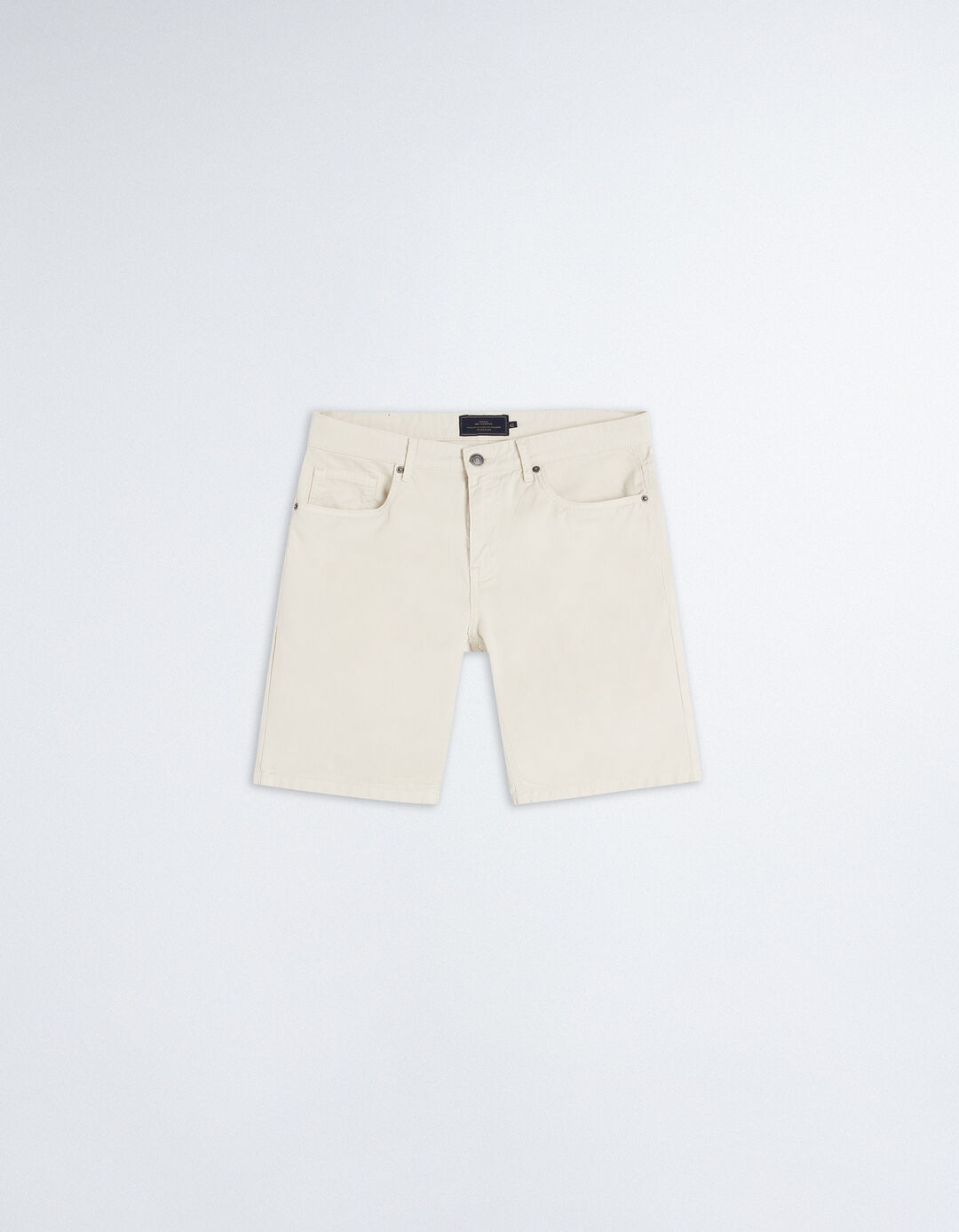Twill Shorts, Men, Light Beige