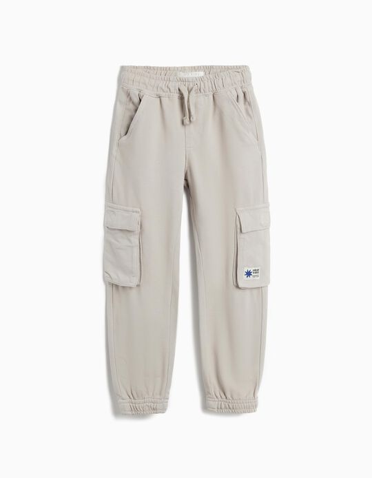 Comprar Online Joggers Cargo, Menino, Cinzento