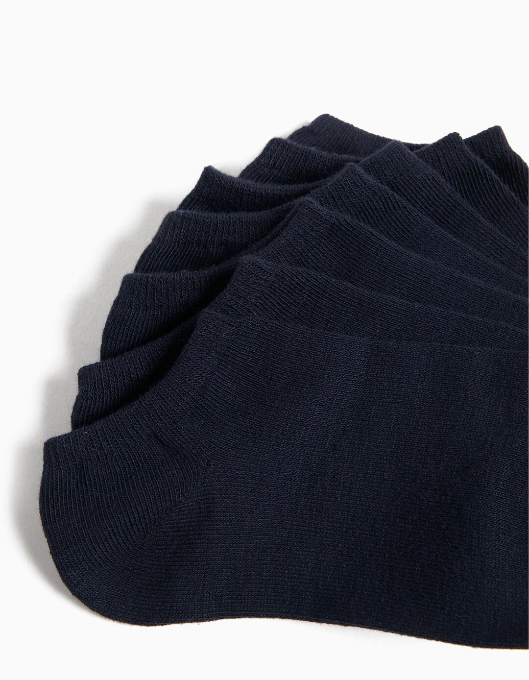 Pack 7 Pares de Meias Tornozelo, Criança, Azul Escuro