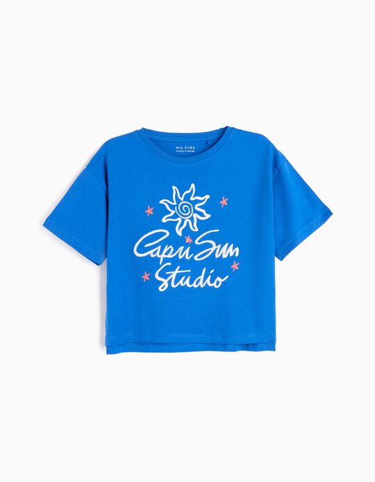 Comprar Online T-shirt, Menina, Azul 