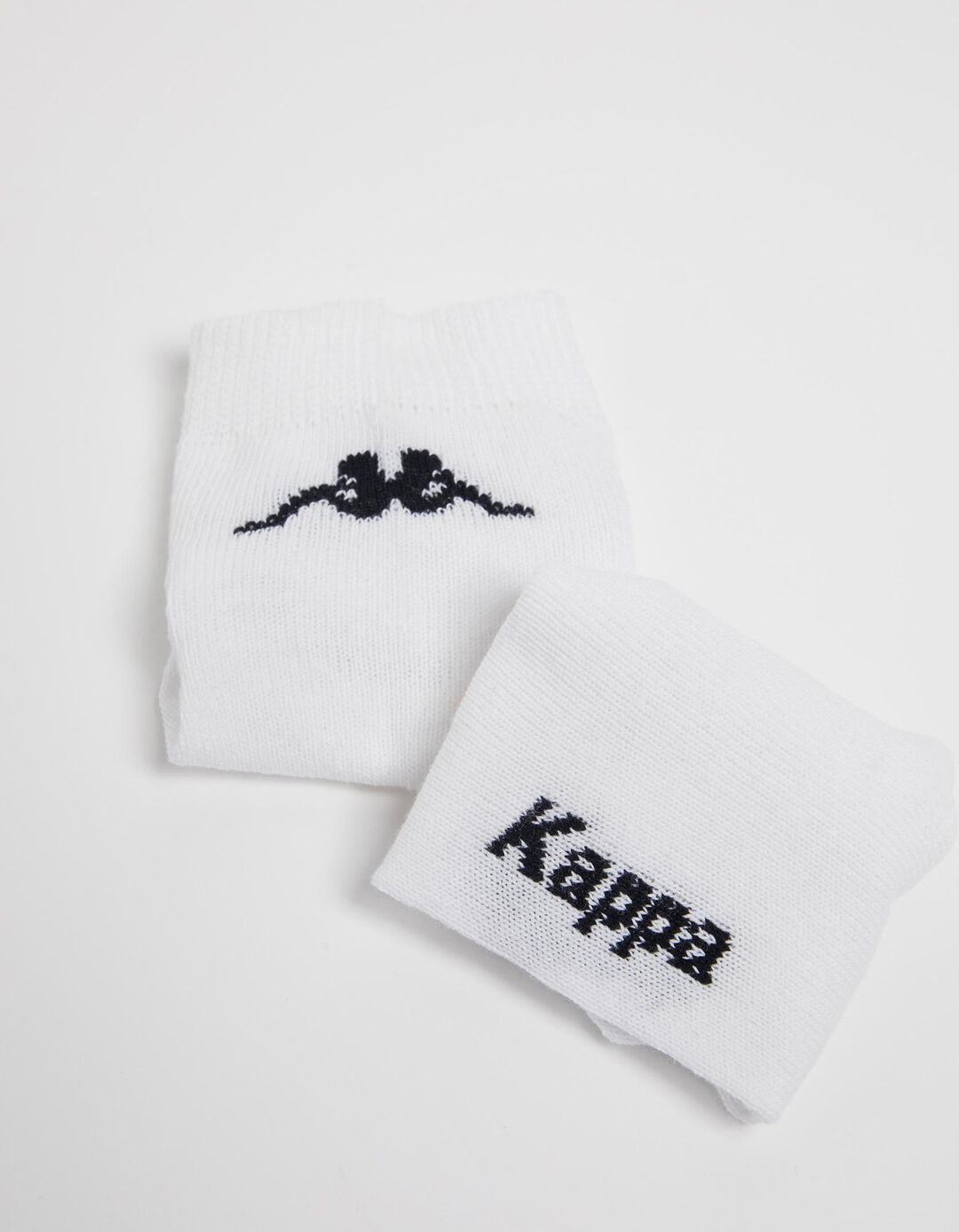 Pack 3 Pairs of 'Kappa' Socks, Men, White