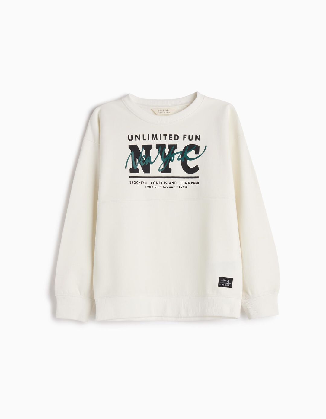 Sweatshirt, Menino, Branco 