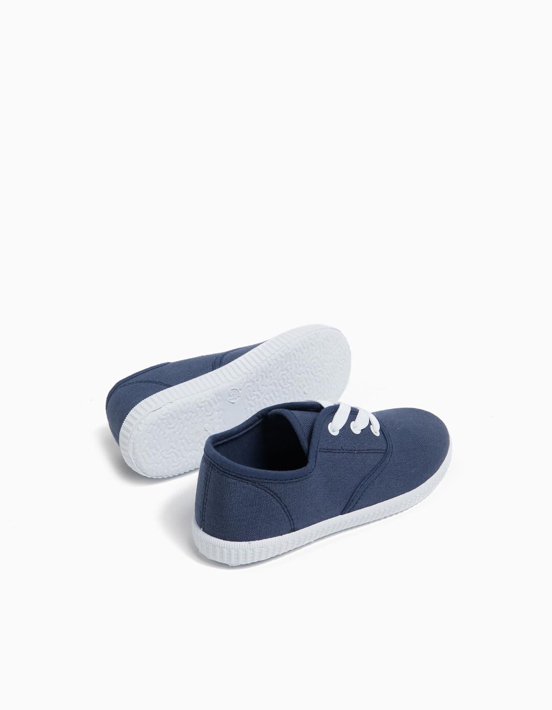 Canvas Sneakers, Boy, Dark Blue