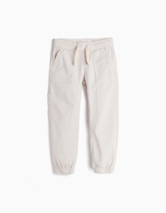 Comprar Online Calças Jogger, Menino, Cinzento Claro